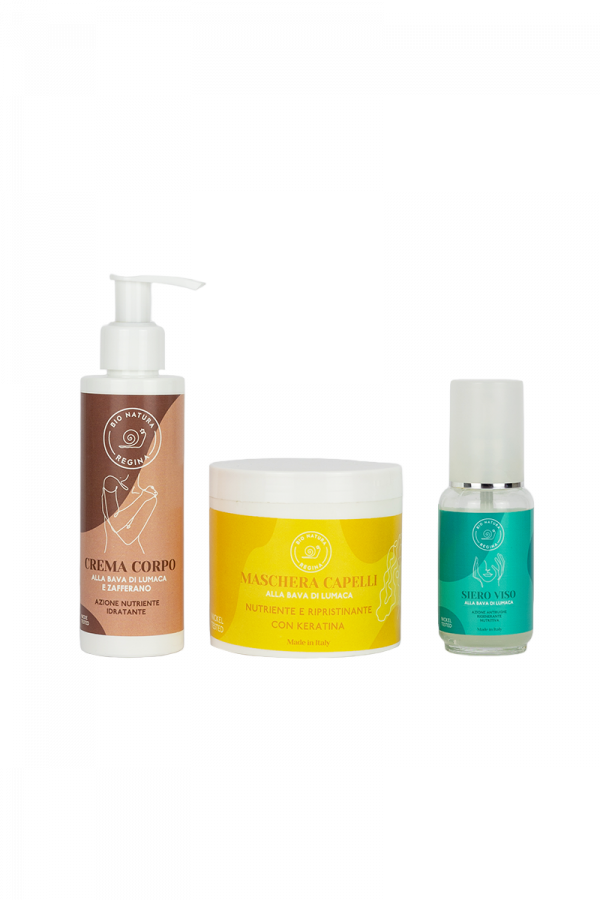 pacchetto beauty care alla bava di lumaca
