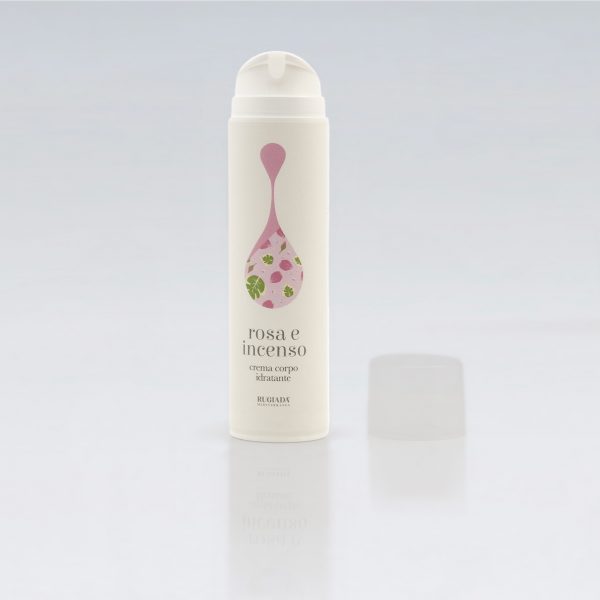 rosa e incenso crema corpo 150 ml